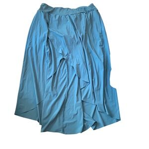 Halara NWT Breezeful High Low Skirt Blue Activewear Skort Liner Size 2X